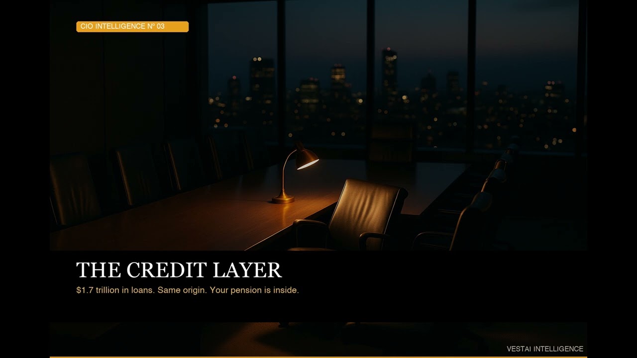 The Great Repricing: The Credit Layer | CIO Intelligence N&ordm; 03