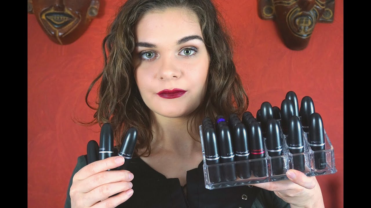 My Mac Lipstick Collection | I Miei Rossetti Mac Swatch sulle labbra e Review | ElySpace