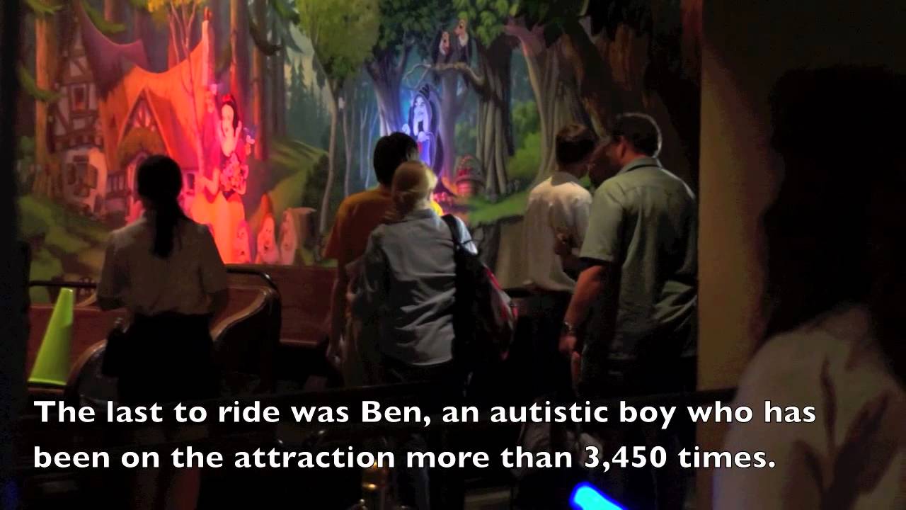 Closing night for Snow White's Scary Adventures at Disney's Magic Kingdom at Disney World