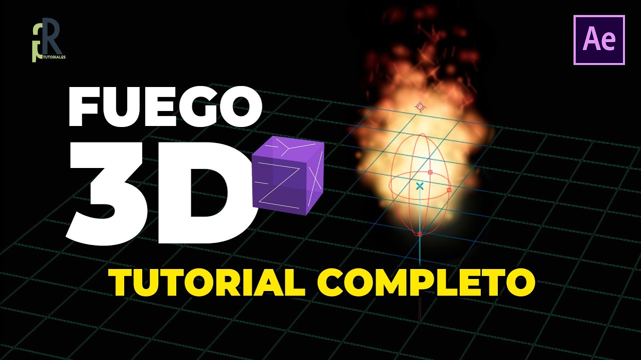 Efecto Fuego en After Effects con Partículas - Tutorial Completo - Tutorial After Effects