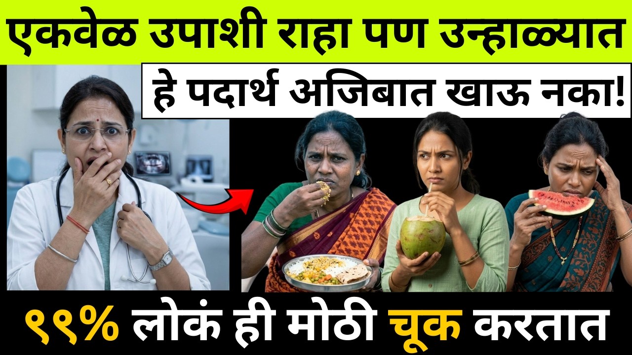 एकवेळ उपाशी राहा पण उन्हाळ्यात हे पदार्थ अजिबात खाऊ नका | worst Foods to avoid in summer