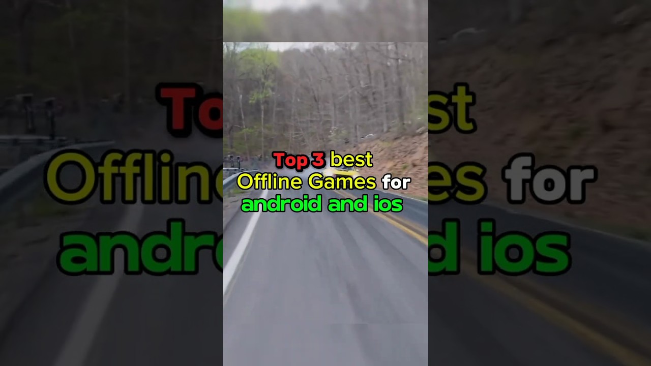 Top 3 BEST Offline Games for Android & iOS 🔥 No Internet 