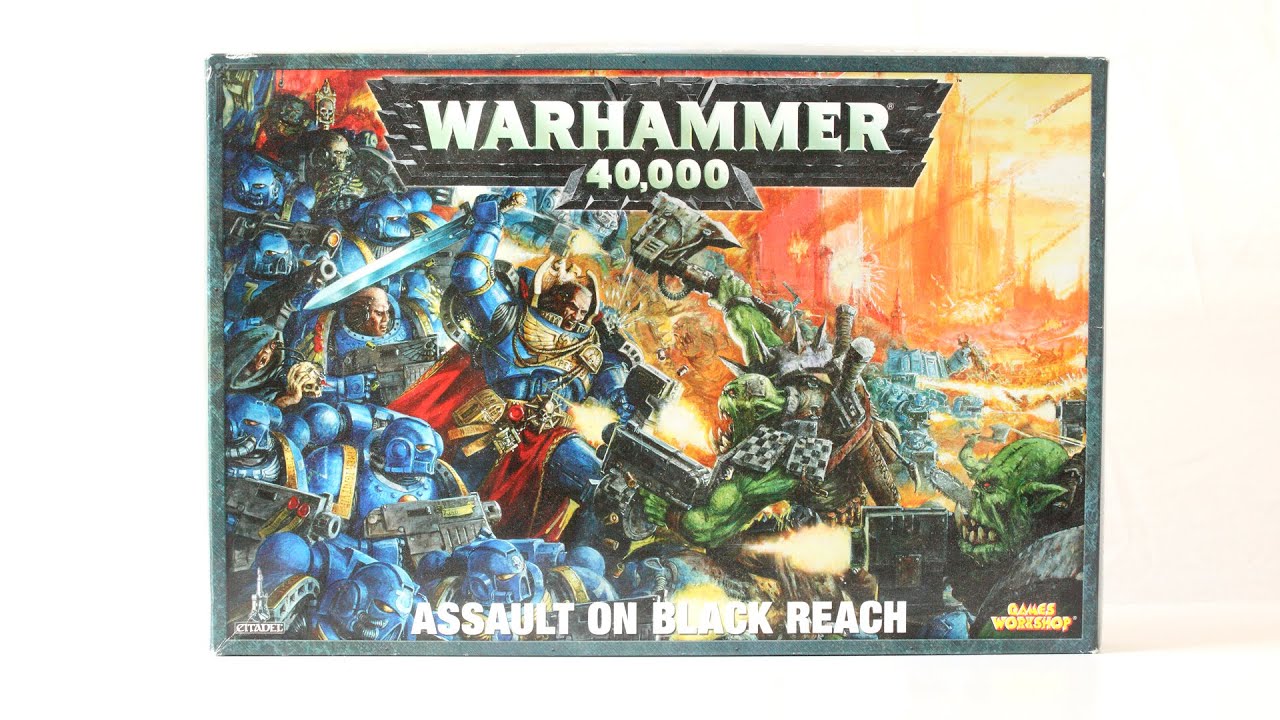Starting Warhammer 40k Unboxing Assault on Black Reach Kit