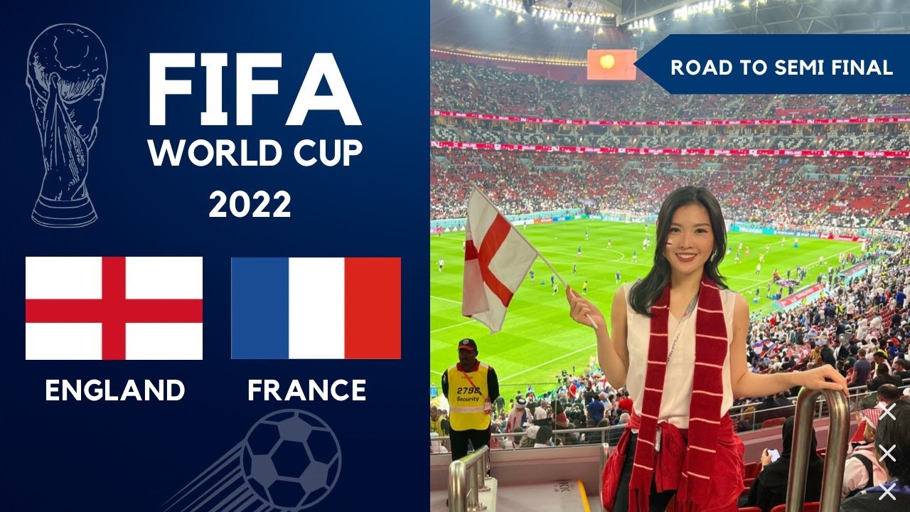 FIFA WORLD CUP ⚽️ | England🏴󠁧󠁢󠁥󠁮󠁧󠁿 vs France🇫🇷  | World Cup QUARTER FINAL 2022 |