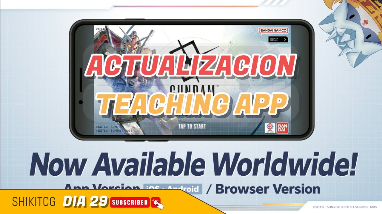 GUNDAM TCG - NUEVA ACTUALIZACION!! [DIA 29] #bandai #gundam