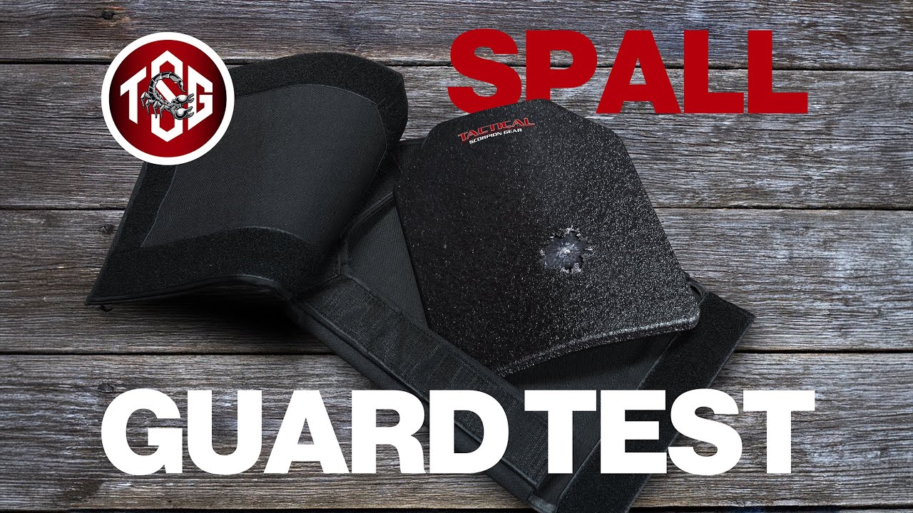 Tactical Scorpion Gear Spall Guard Ballistic Test