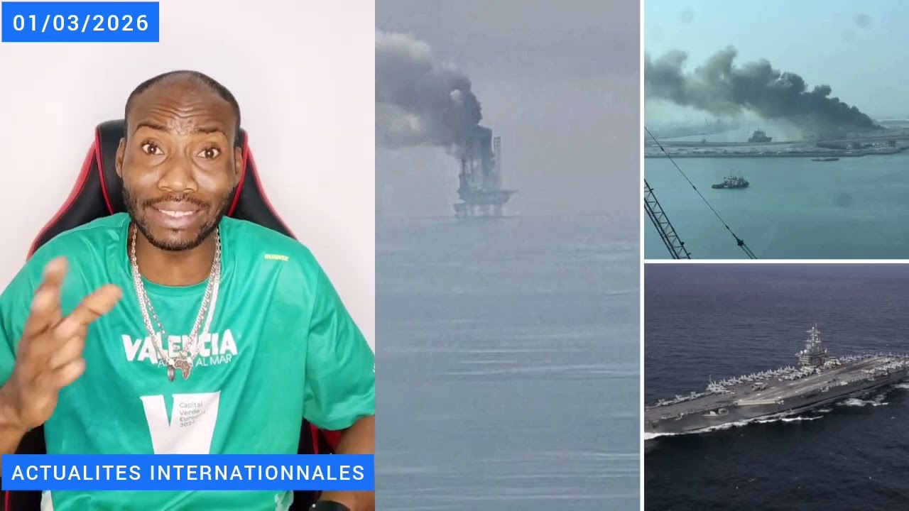 C'est la GUERRE ? L'Iran frappe les bases françaises et le Golfe !