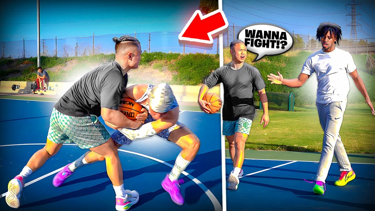 KENNY CHAO TRIED FIGHTING EVERYONE! King Of The Court W/ @NotAirJordan & @KennyChaoJr (Hendawg)