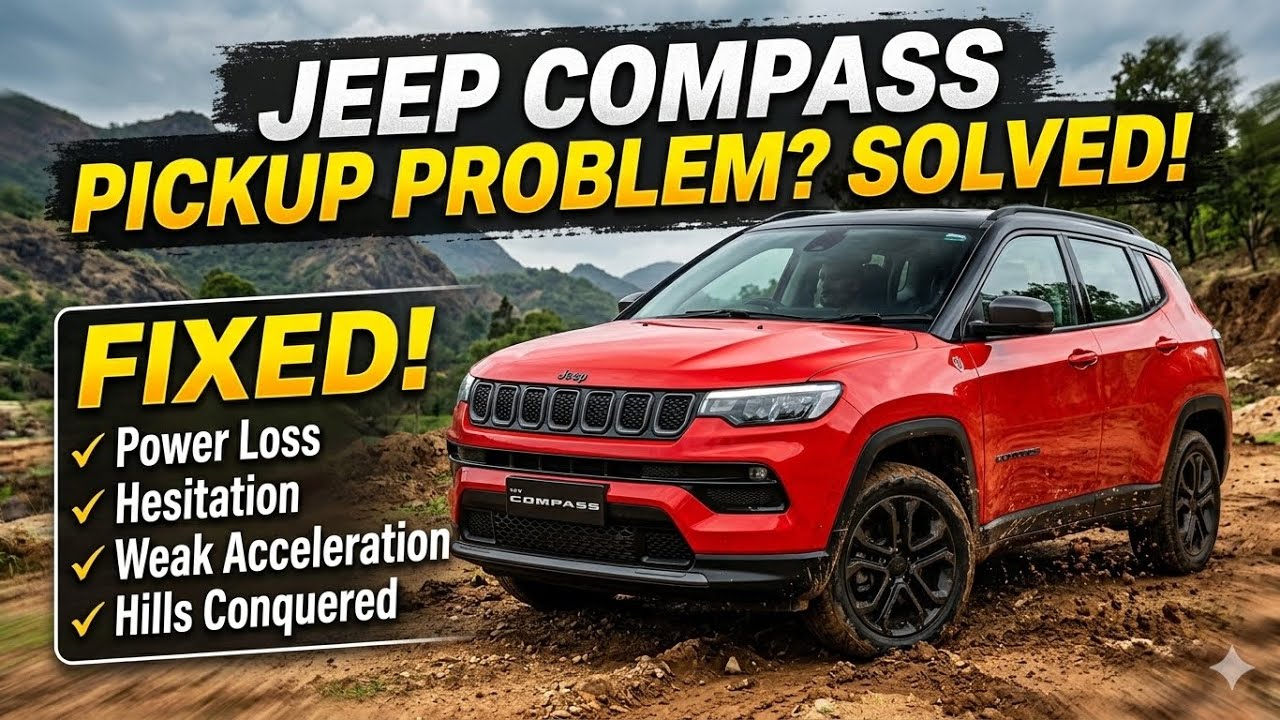 Jeep Compass Pickup Problem Solve | Jeep Compass Power Loss Fix | Diesel Engine 
