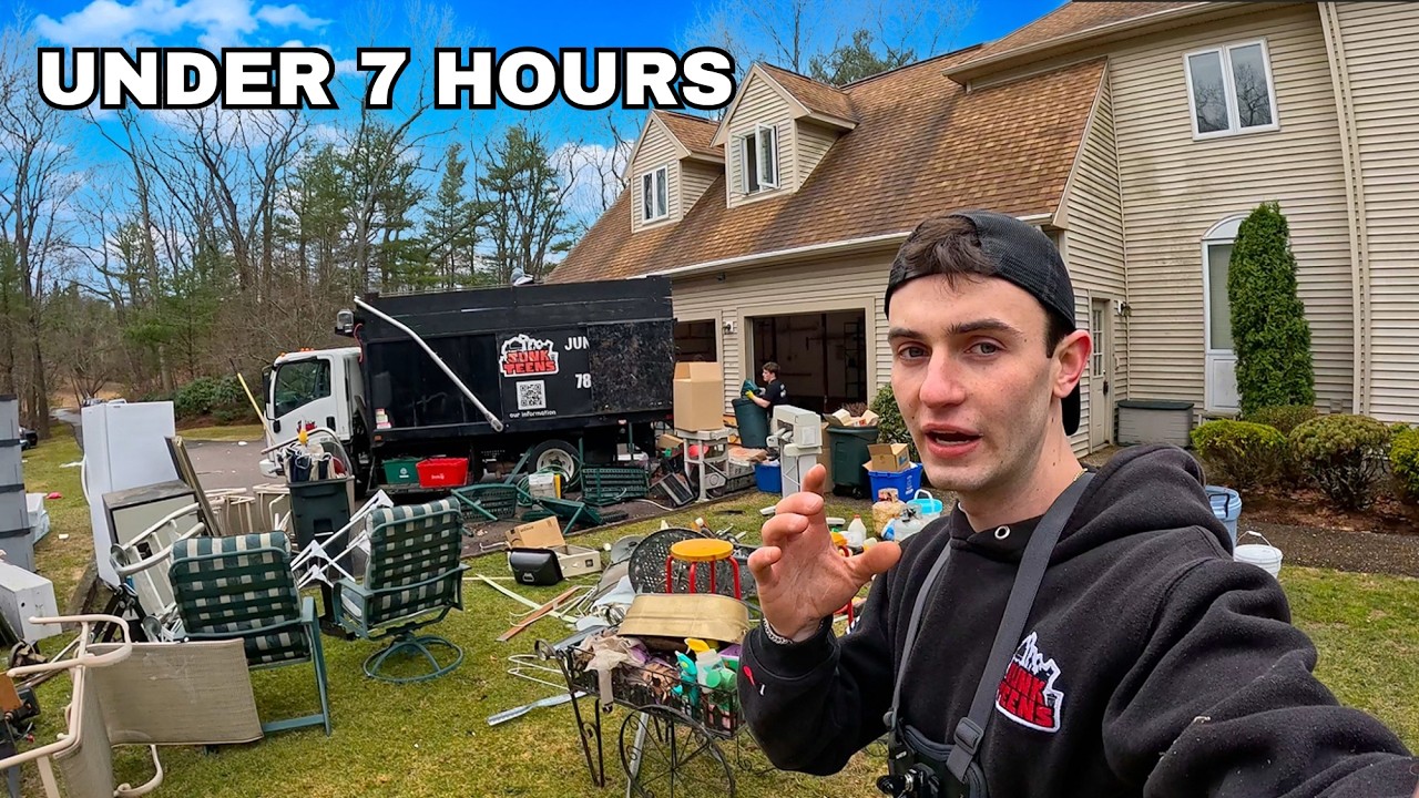 We Made $17k In 1 Day With Junk Removal as TEENS