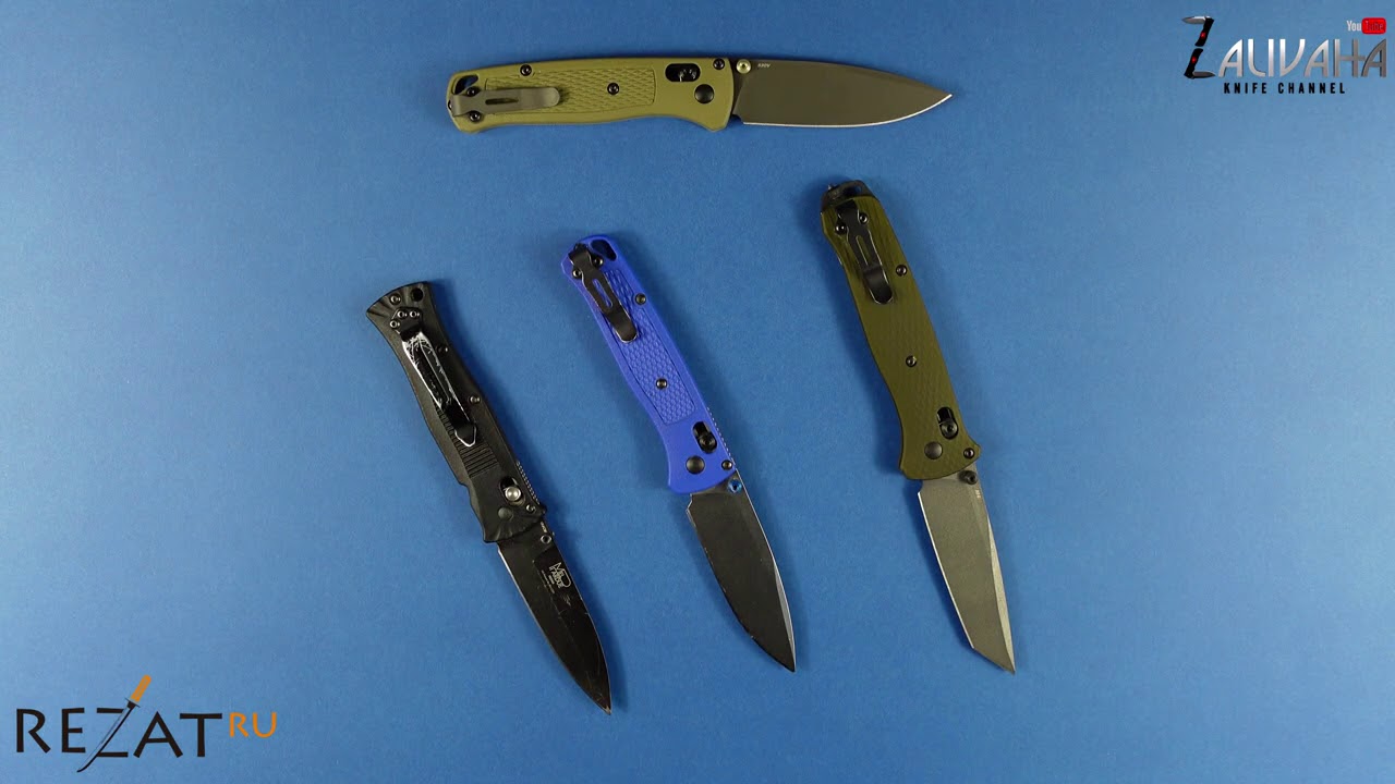 Benchmade 530, 535 Bugout, 537 Bailout - от истории к современности