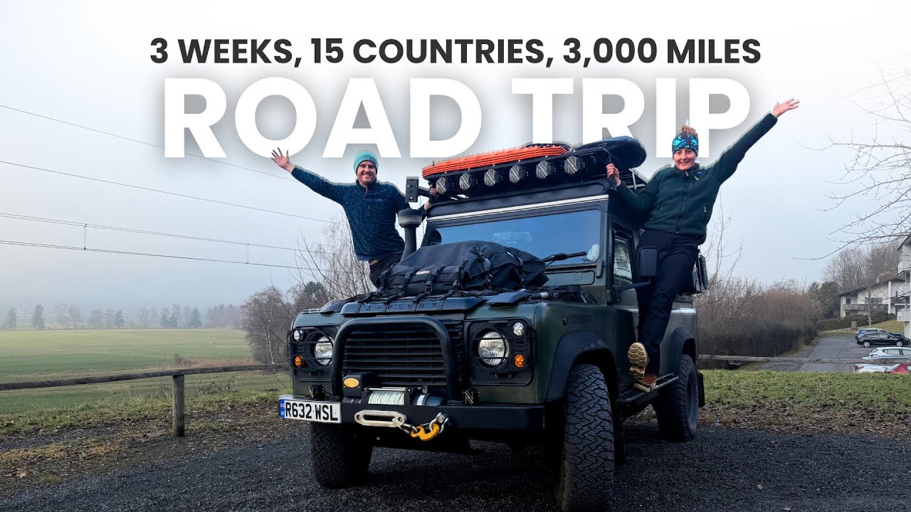 Зимнее путешествие на Land Rover Defender: поездка продолжается → Бельгия → Люксембург → Шварцвальд