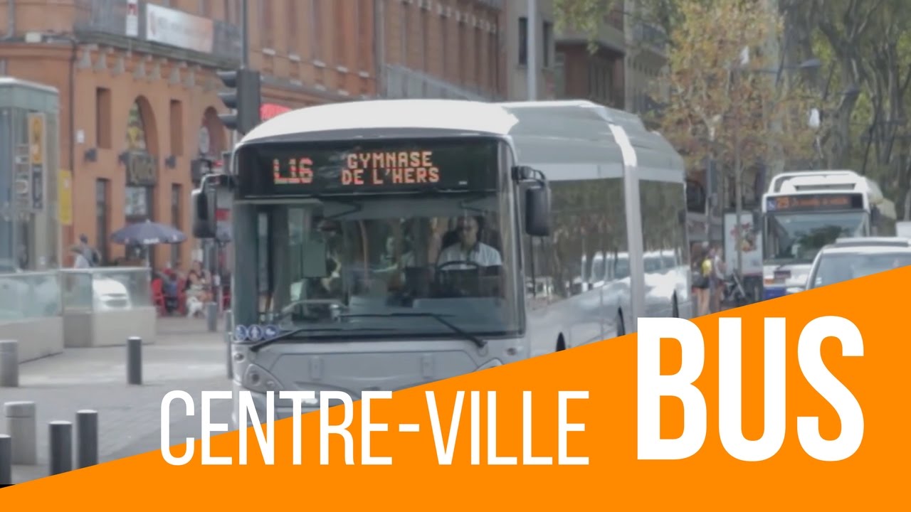 Les Bus de Toulouse (Centre-Ville)
