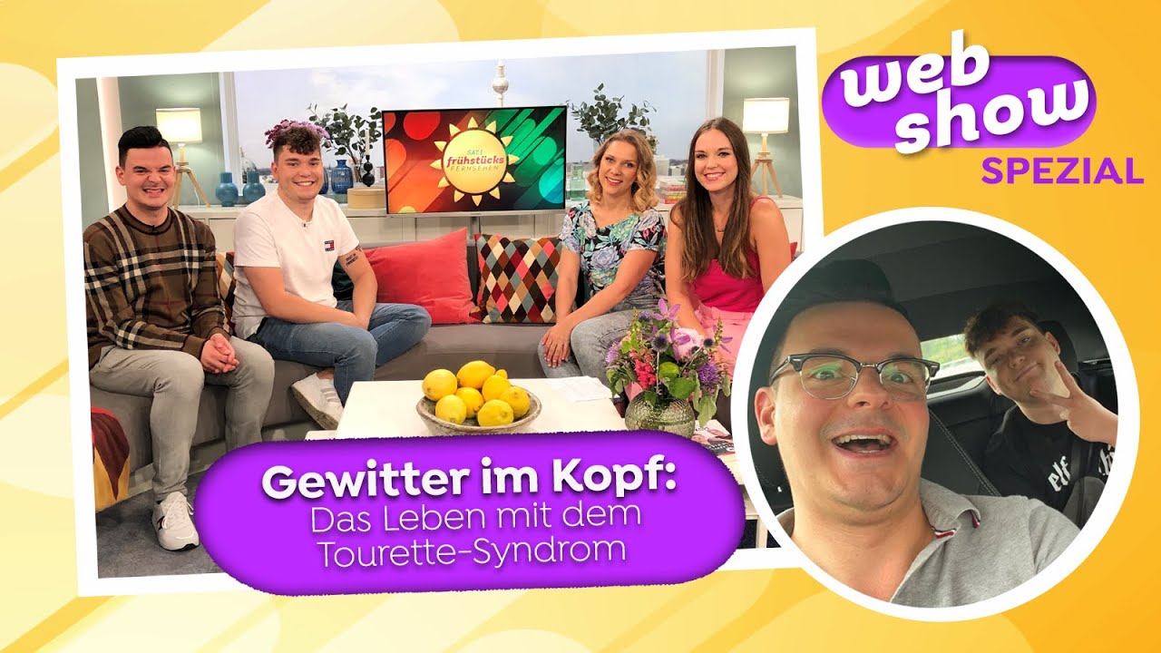 Unsere Webshow: Das Leben mit Tourette | SAT.1 Frühstücksfernsehen