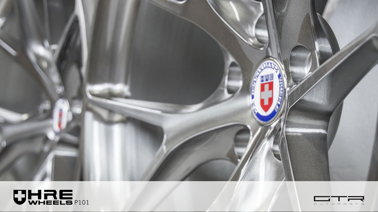 HRE Wheels P101 Dark Brushed Clear concave | Forged wheels