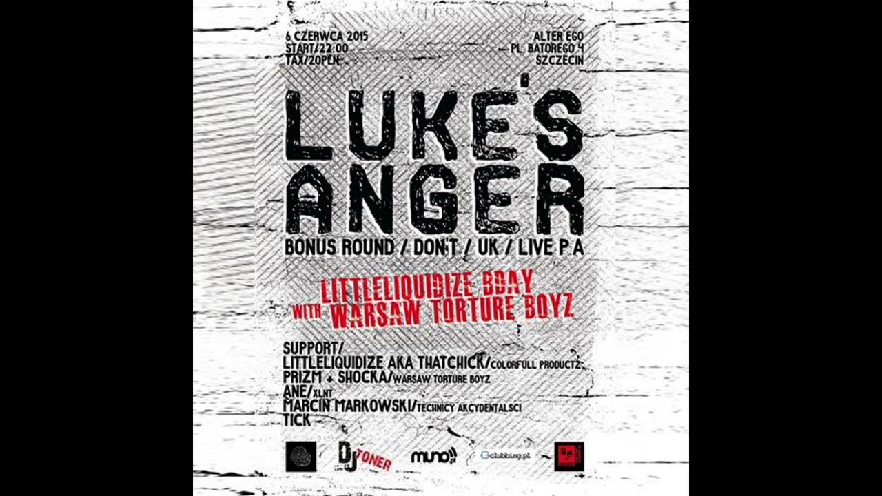 LUKE'S ANGER LIVE IN SZCZECIN 06 06 2015