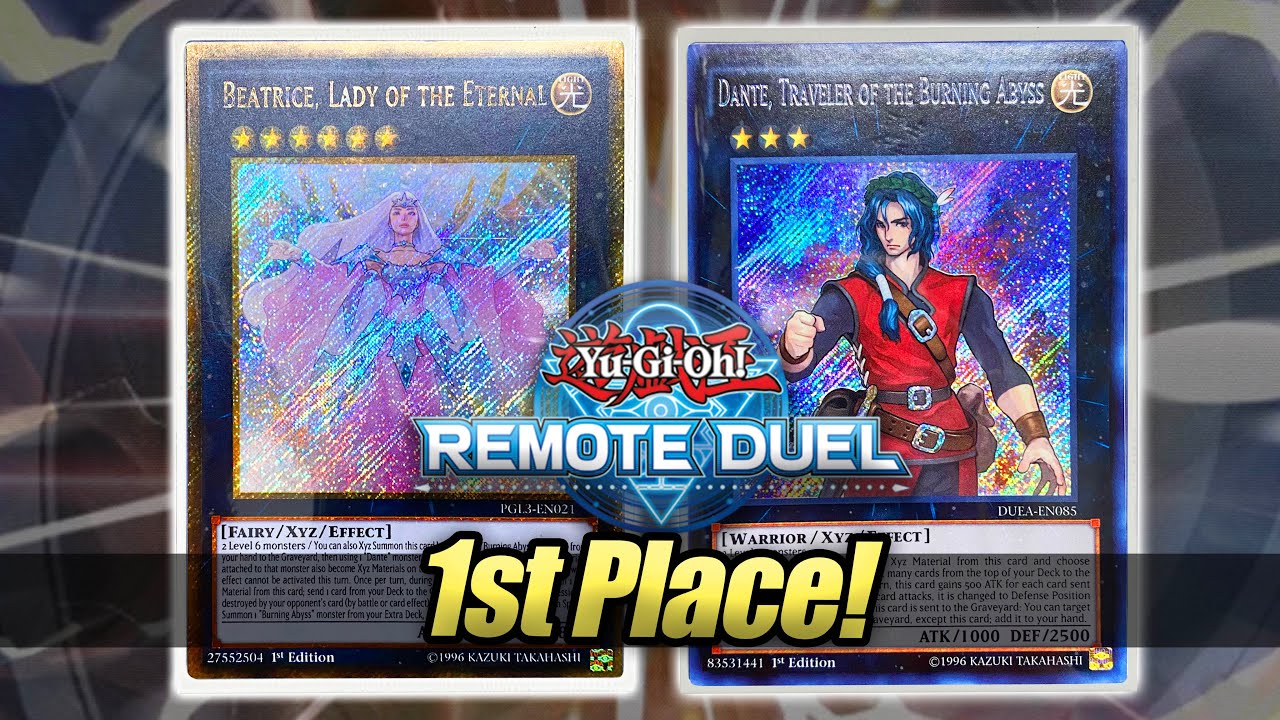 Yu-Gi-Oh! RDQ - 1ST PLACE UNDEFEATED BURNING ABYSS DECK PROFILE 2021!