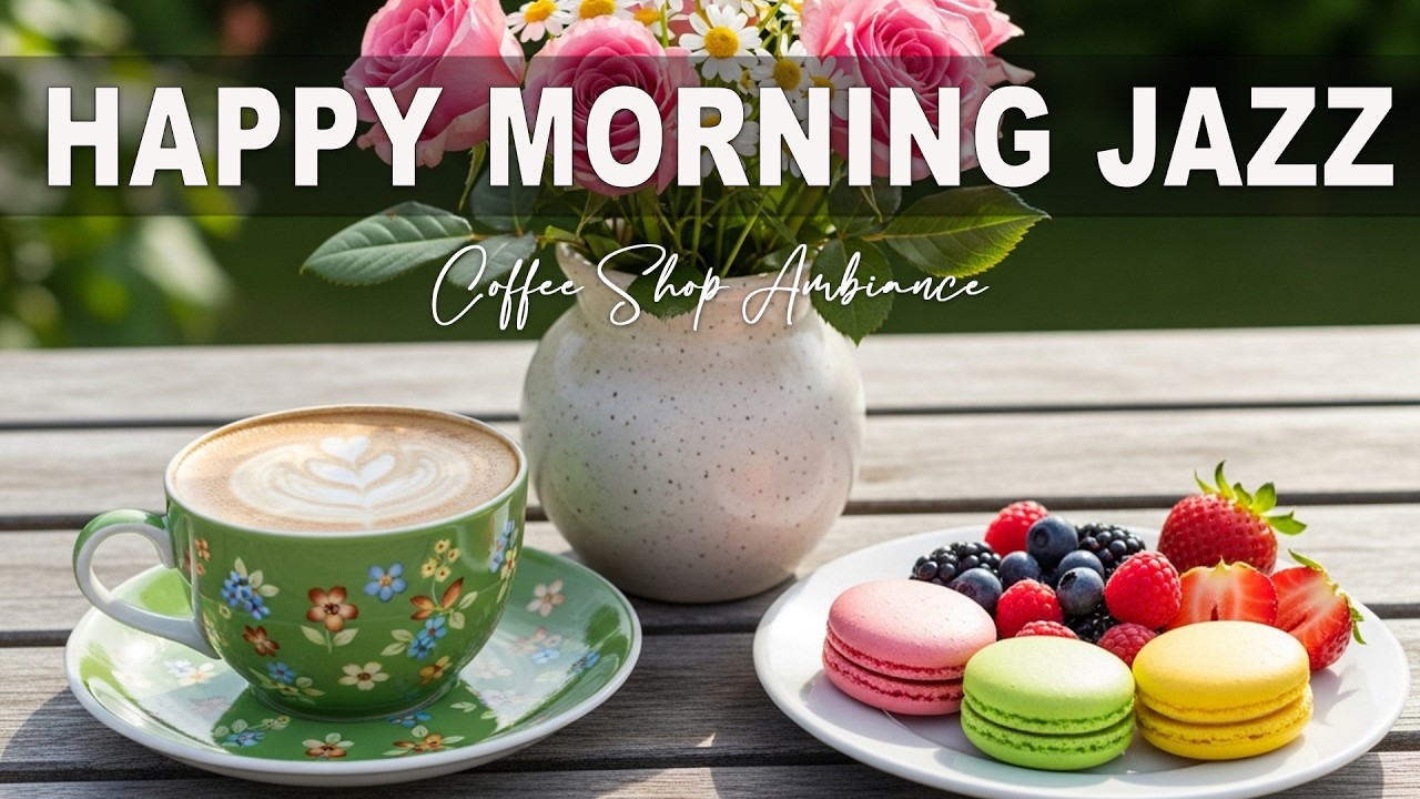 Happy Morning Music  ☕ Bossa Nova Piano - Coffee Shop Ambience for Upbeat Moods