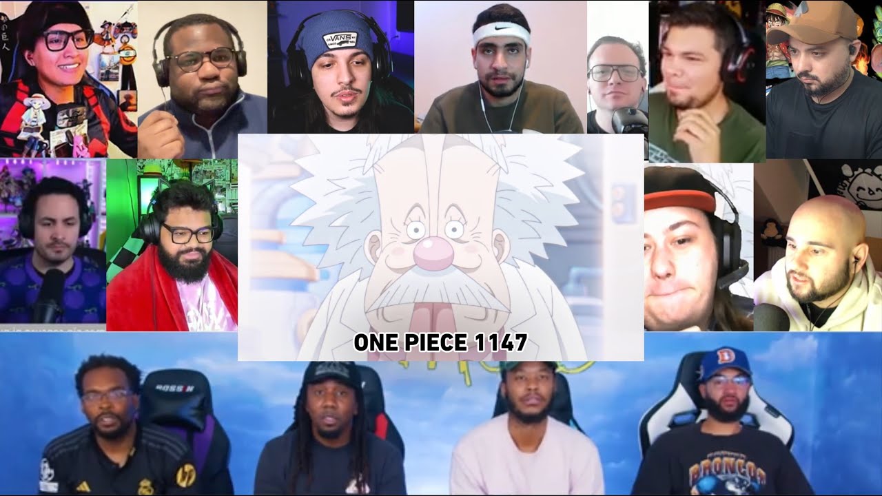VEGAPUNK'S MESSAGE BEGINS! || ONE PIECE 1147 REACTION MASHUP | ワンピース