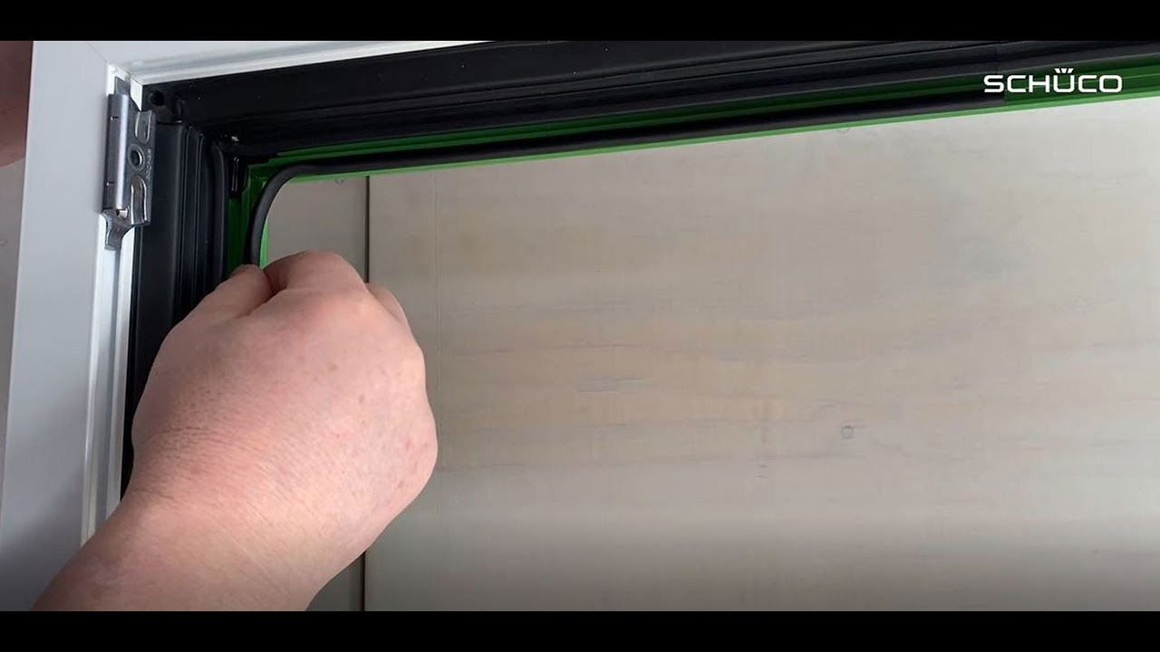 Sch&uuml;co Anschlagdichtung am Fenster austauschen