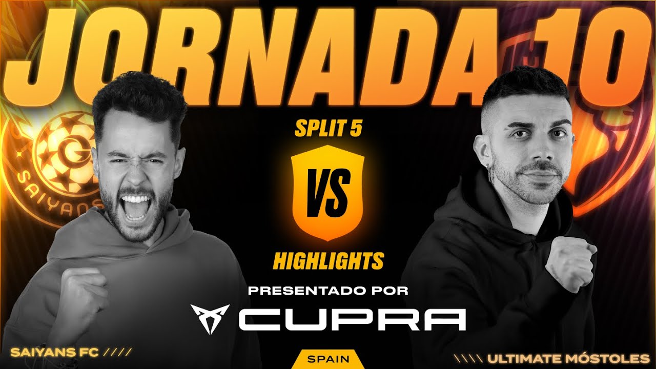 Saiyans FC de THEGREFG VS Ultimate Móstoles de DJMARIIO | Resumen Partido Jornada 10 (5-6)