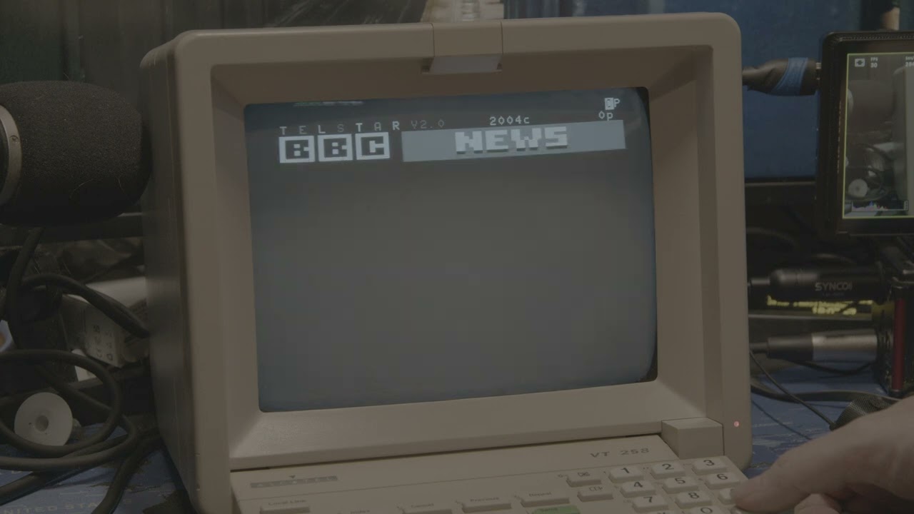 The Alcatel VT258 Viewdata terminal - Part 1 Does it actually work?