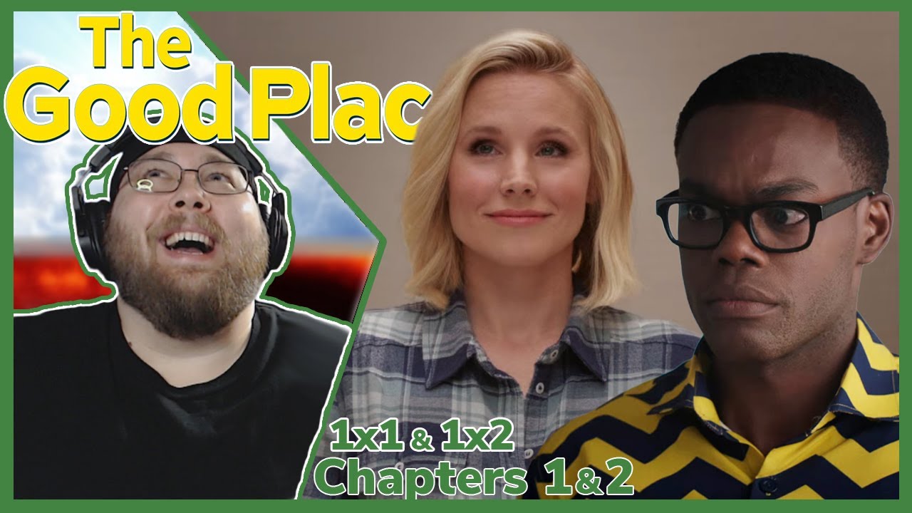 First Time Watching: The Good Place 1x1 & 1x2 REACTIONS! | 