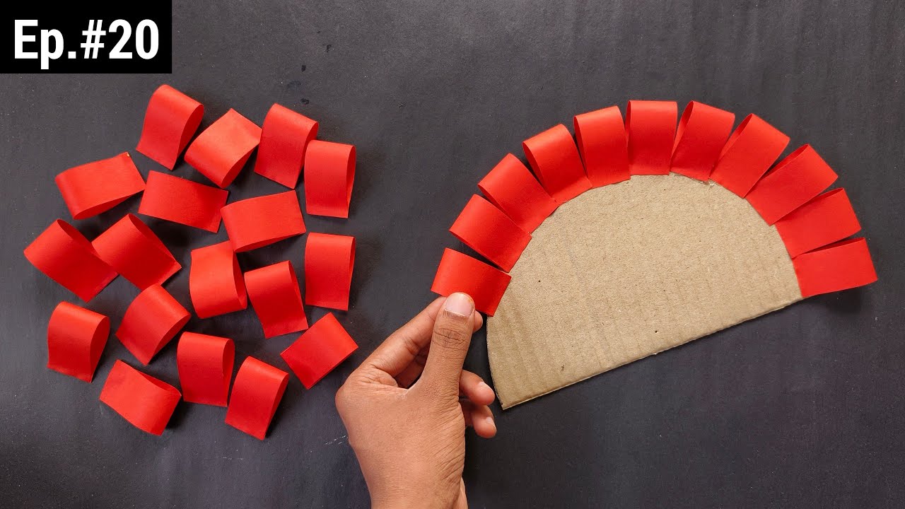 Easy Paper Wall Hanging Craft | Wall Hanging | Home Decor Craft [Ep.#20]