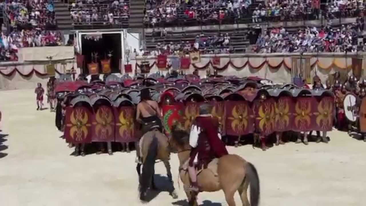 Les grands jeux romains - Nîmes 2014