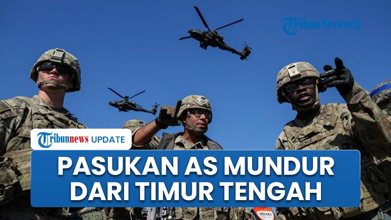 Rangkuman Konflik AS: Pasukan Trump Mundur dari Timur Tengah hingga 2 Kapal Perang AS Tabrakan