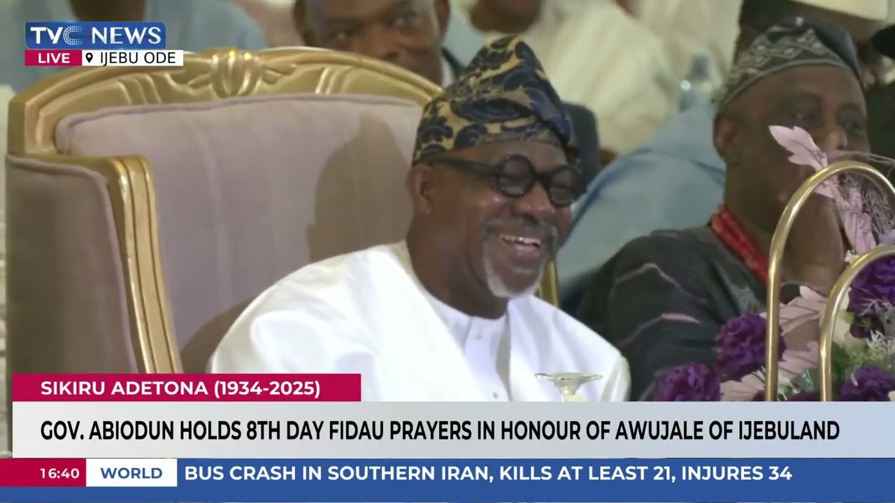 Governor Abiodun Holds 8Th Day Fidau Prayers In Honour Of Awujale Of Ijebuland