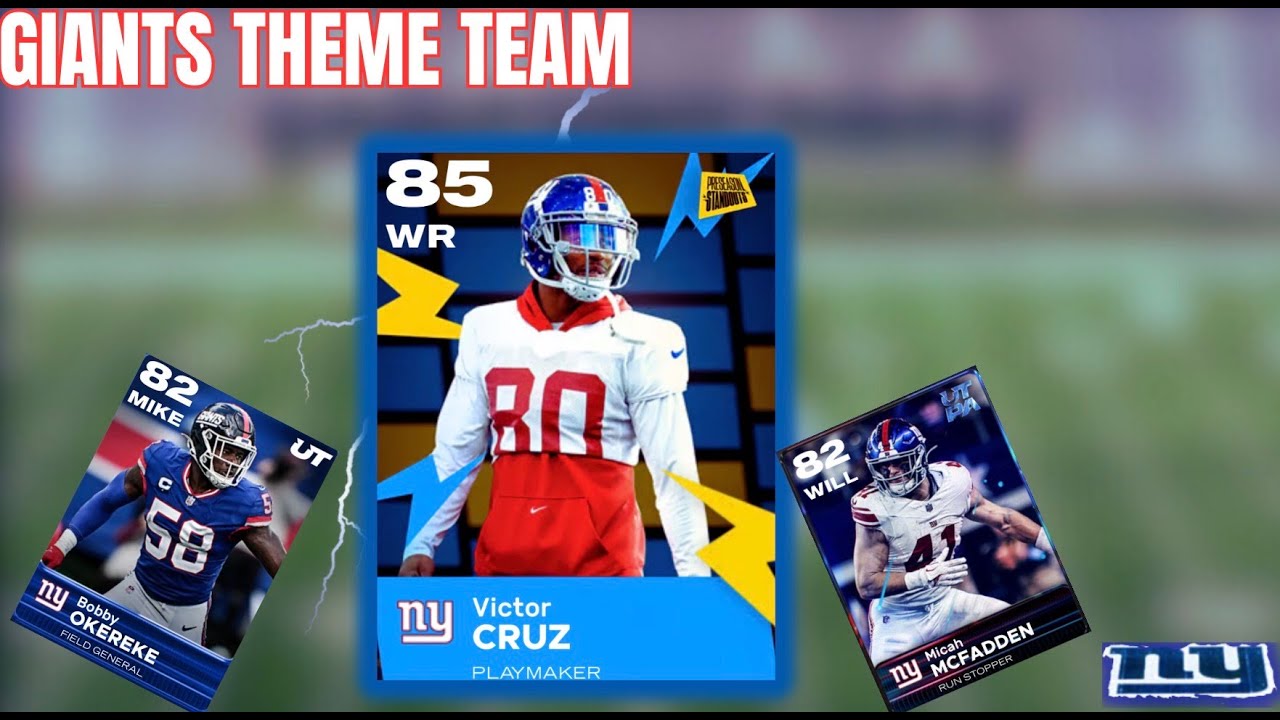 Introducing the New York GIANTS Theme Team In Madden 26