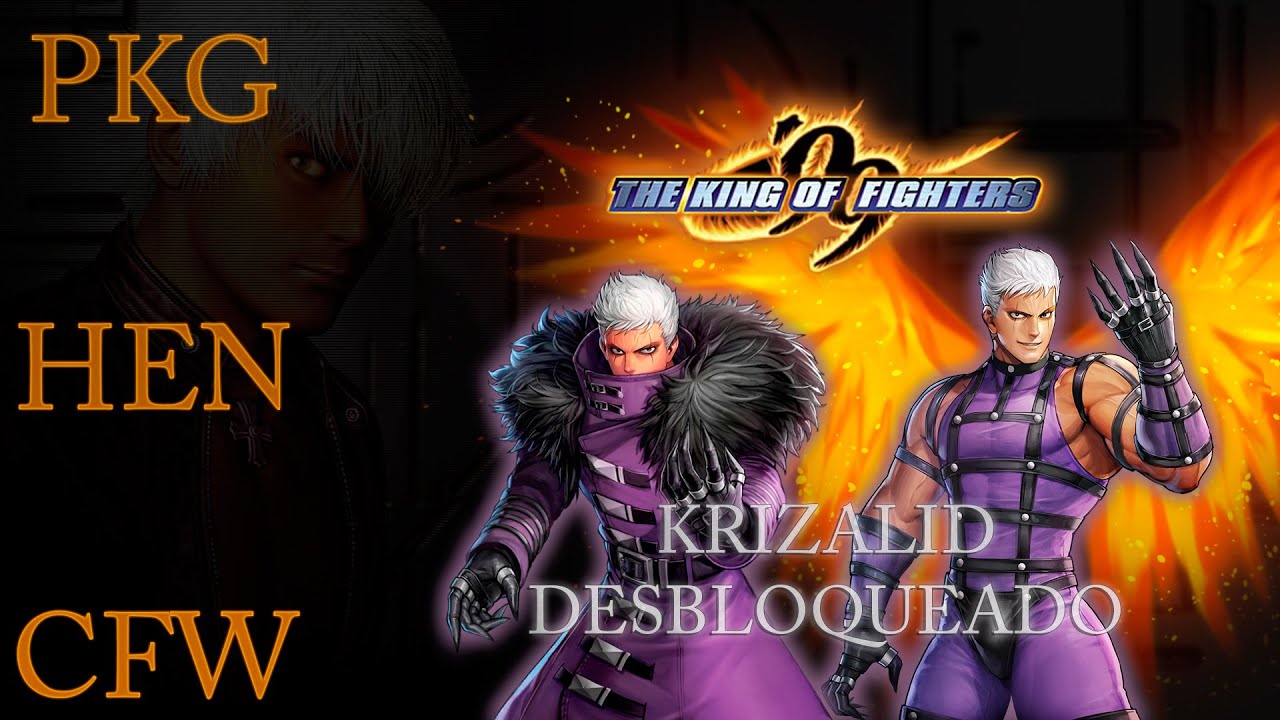 Juega Con Krizalid En KOF 99 [PS3]