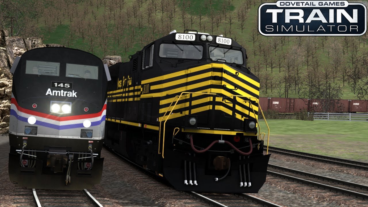 Railfanning Norfolk Southern's Horseshoe Curve With Heritage Units - Train Sim Classic