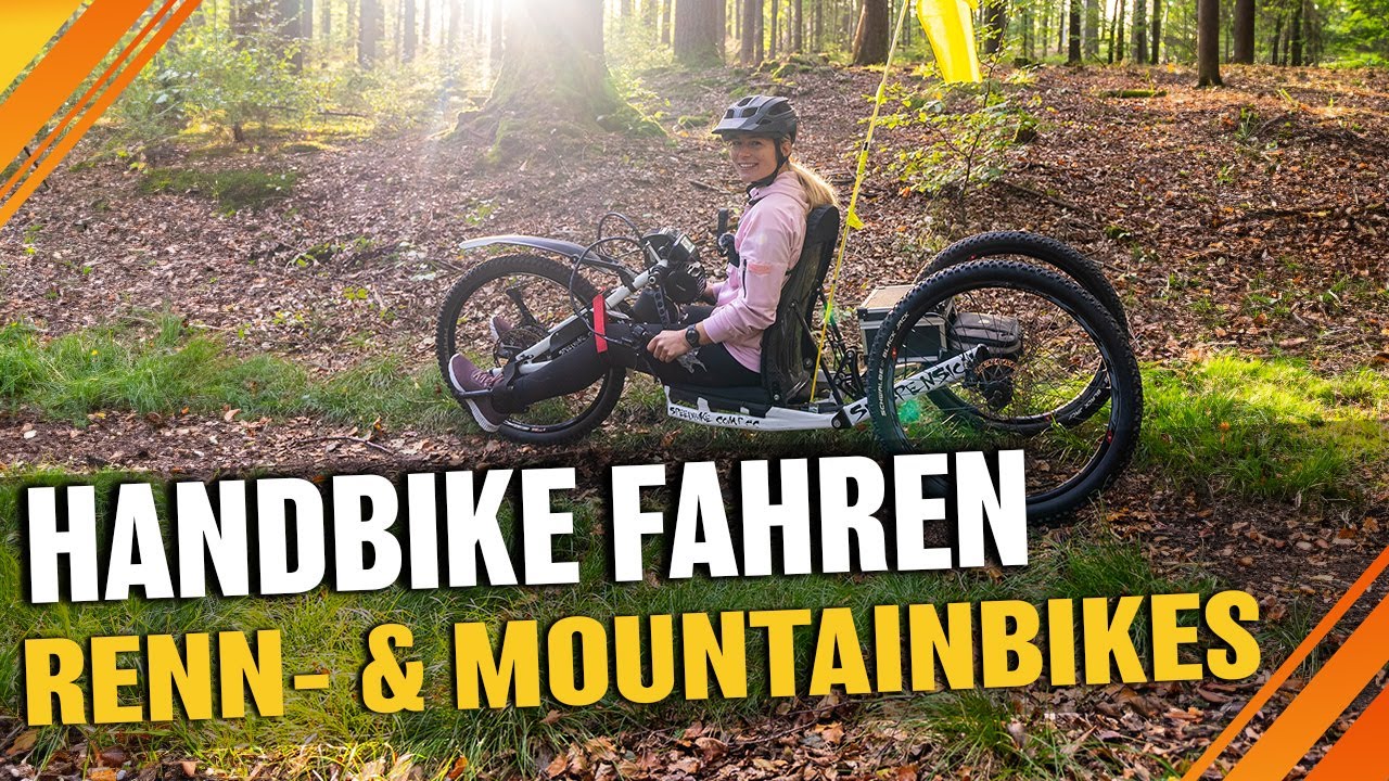 Handbike fahren im Renn- und Mountainbike