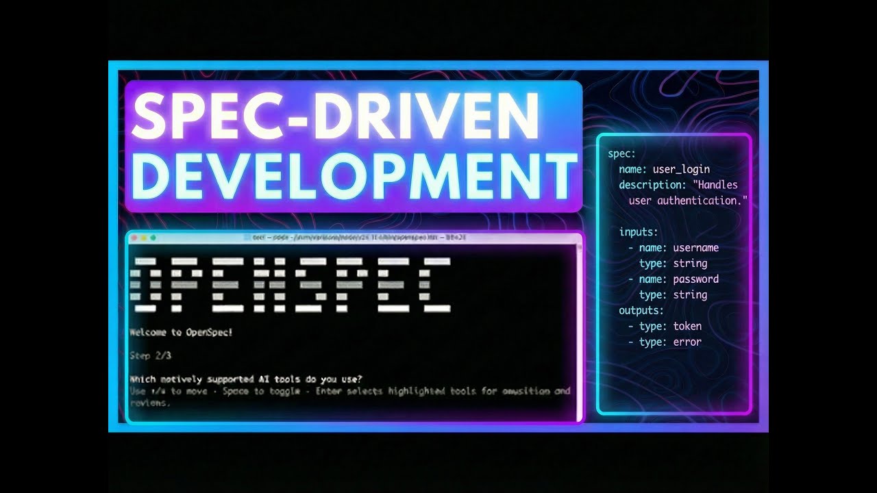 OpenSpec Changes Everything &mdash; No More Vibe Coding! (Full Step-by-Step) | AI | AI Agent | LLM