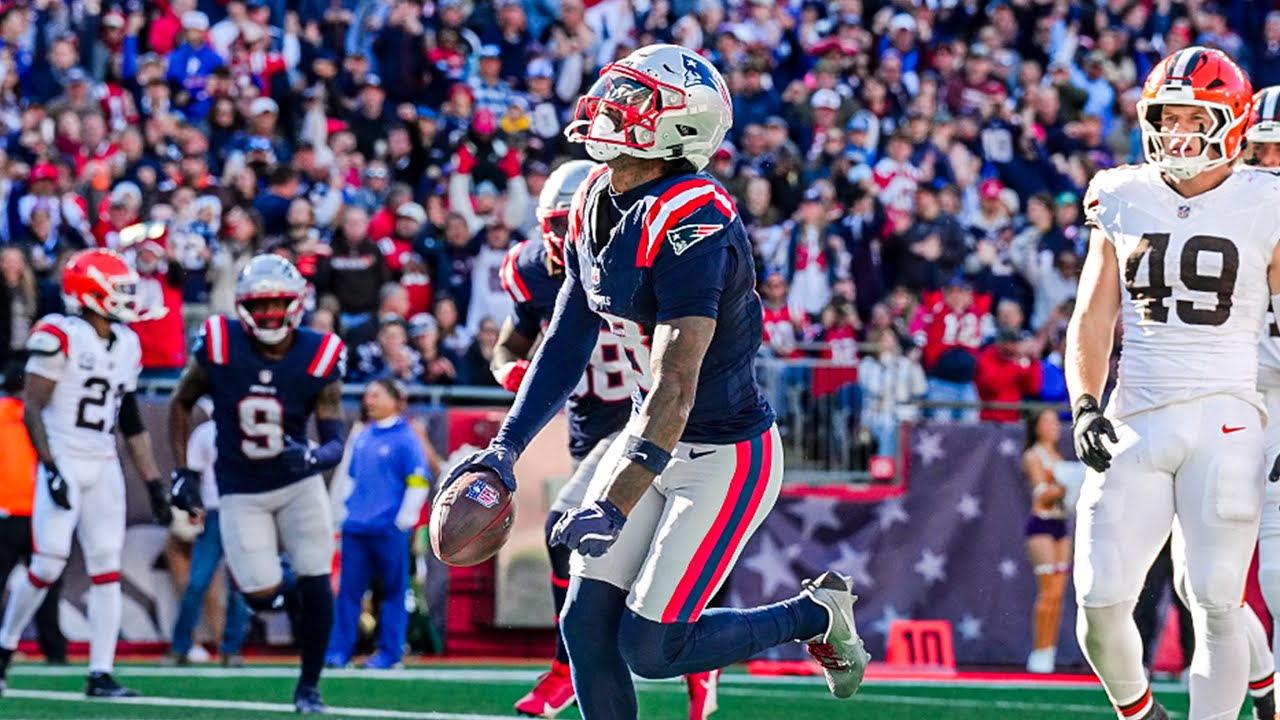 GAME HIGHLIGHTS: Drake Maye Throws Three TDs in Win vs. Cleveland Browns | New England Patriots