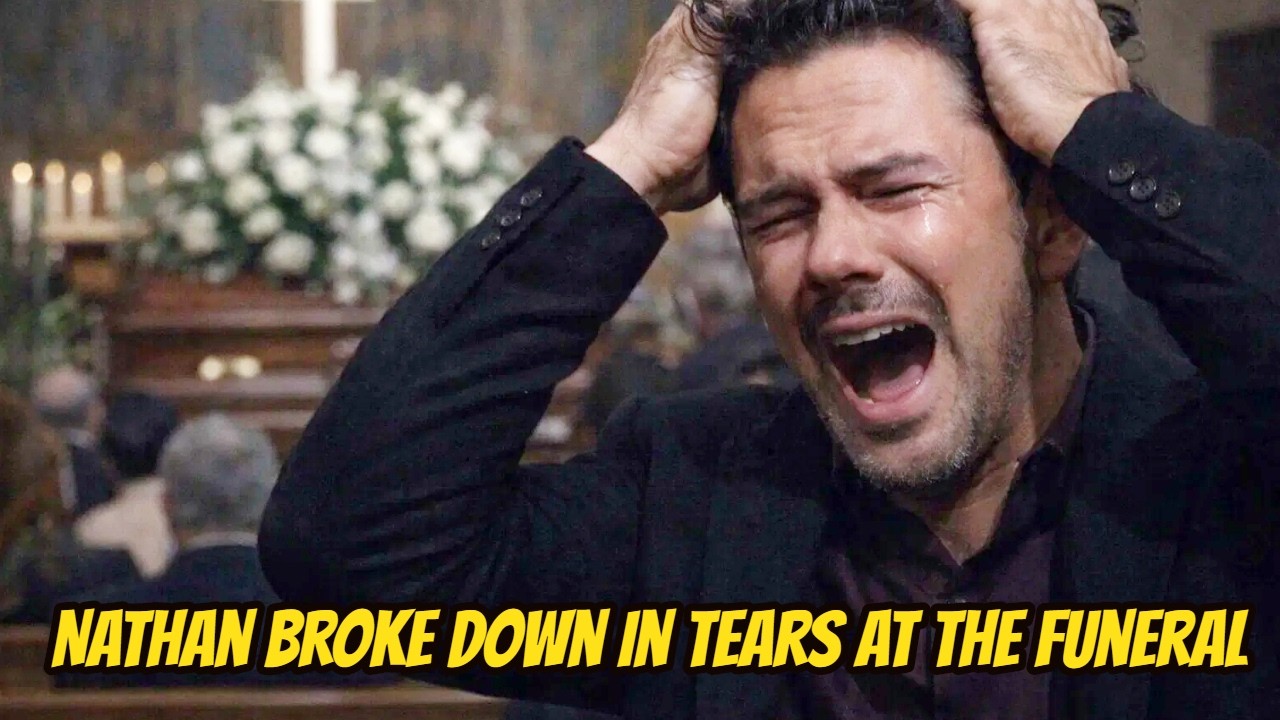 Nathan broke down in tears at Delilah's funeral, the reason being shocking General Hospital Spoilers