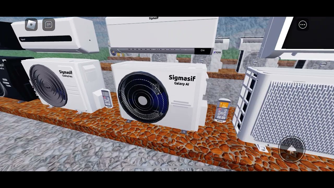air conditioners with different sounds in roblox