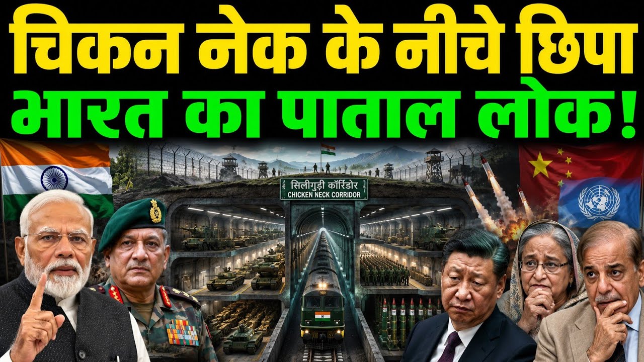Hidden Beneath Siliguri Corridor! India&rsquo;s Underground Military Network Creates Panic Across Border