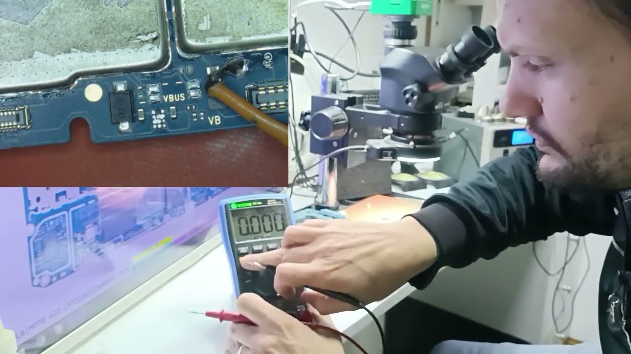 Moto G22 no carga ni enciende | Reparación por daño de cargador defectuoso