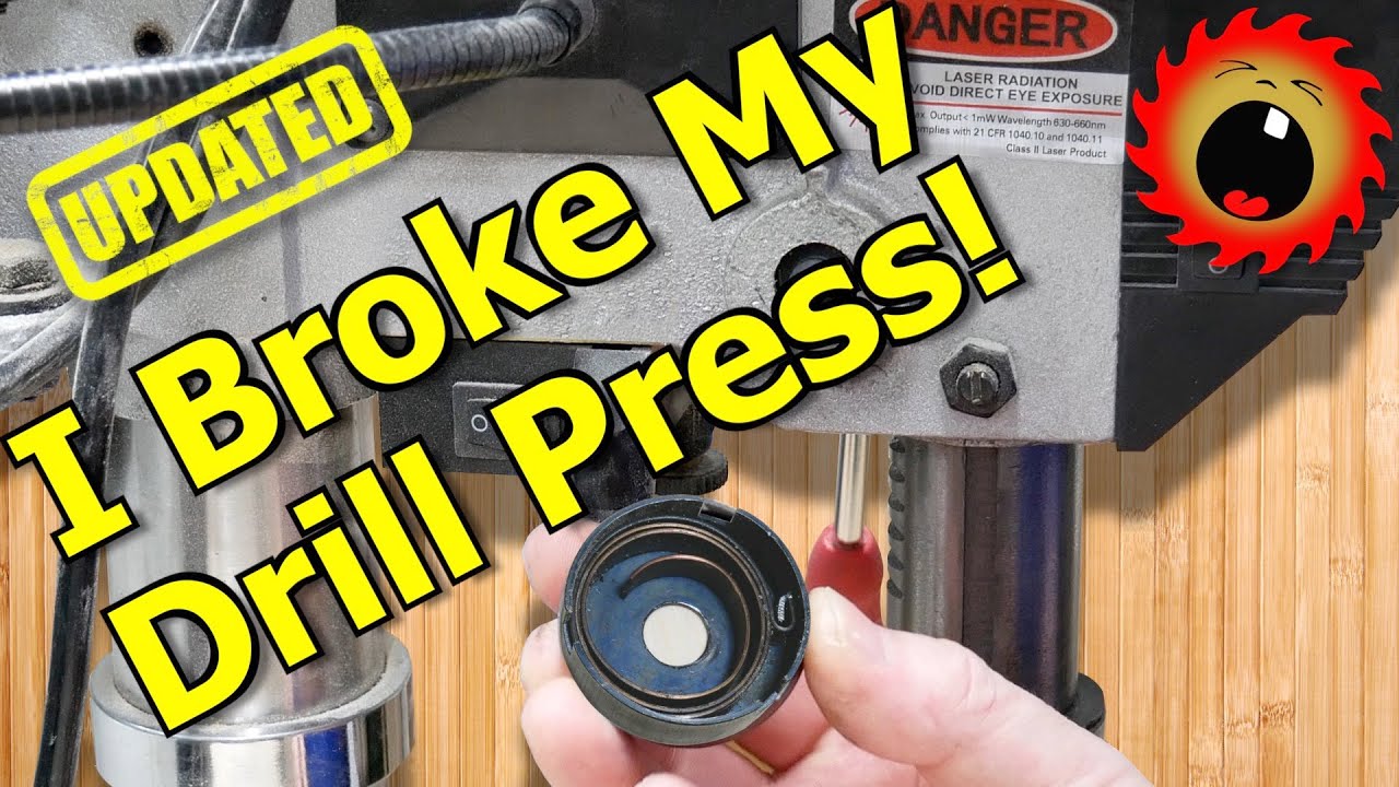 How to Replace a Broken Drill Press Return Spring (Quill Spring)