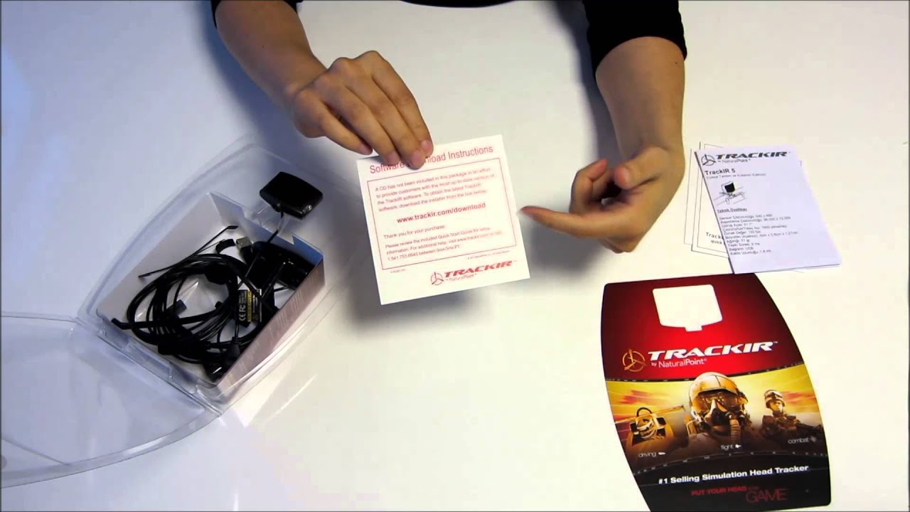 TrackIR 5 + TrackClip Pro Kutu A&ccedil;ımı