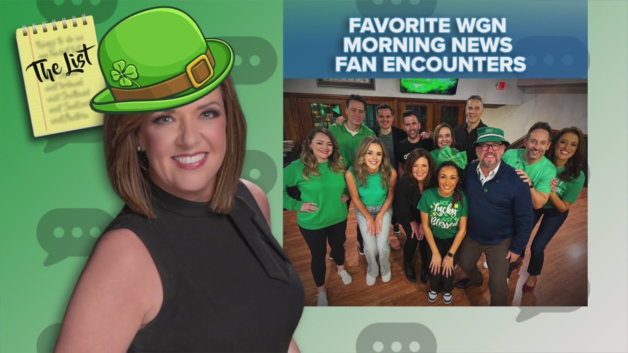 The List: Favorite WGN Morning News Fan Encounters