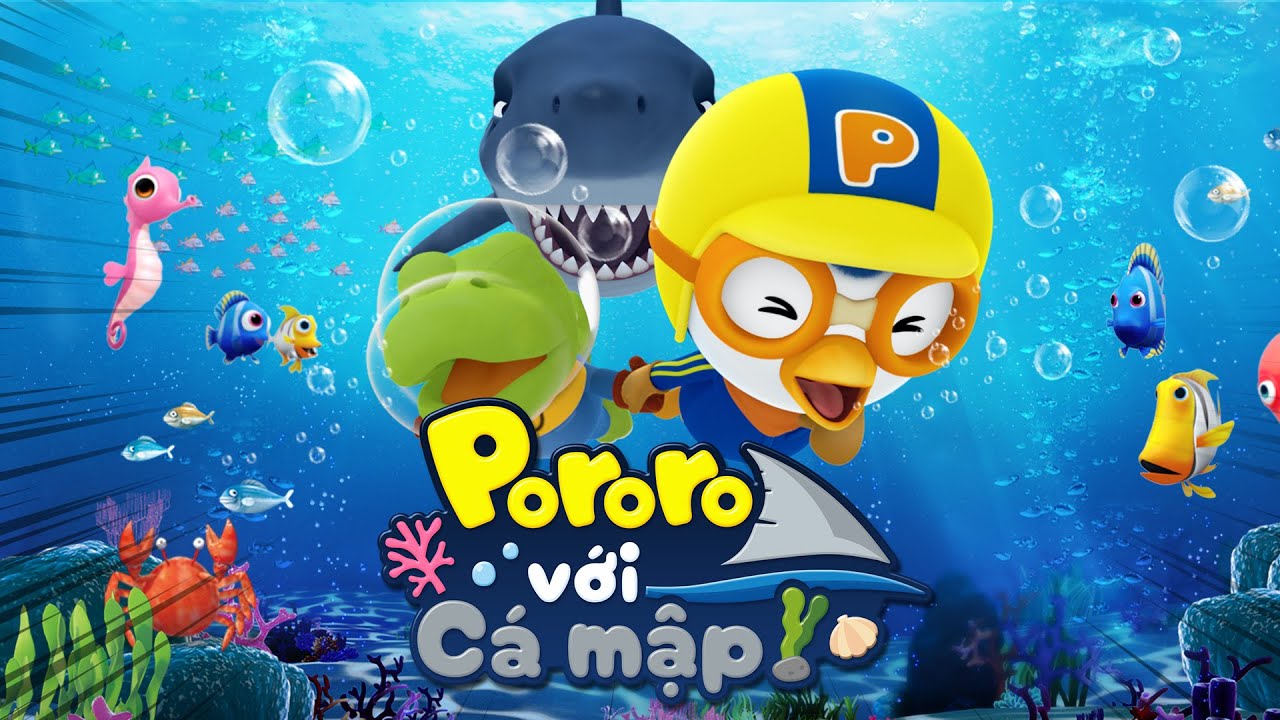 Bộ phim về Pororo: Pororo với Cá mập | Dành cho trẻ em | Pororo Vietnam