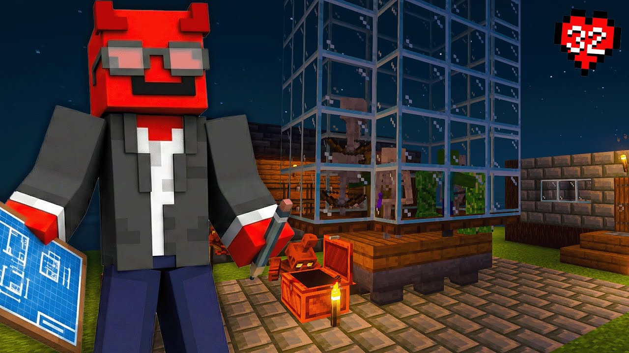 TRASFORMO L'ISOLA DEI MOB IN UNA DIGA!! MINECRAFT VANILLA EP.32