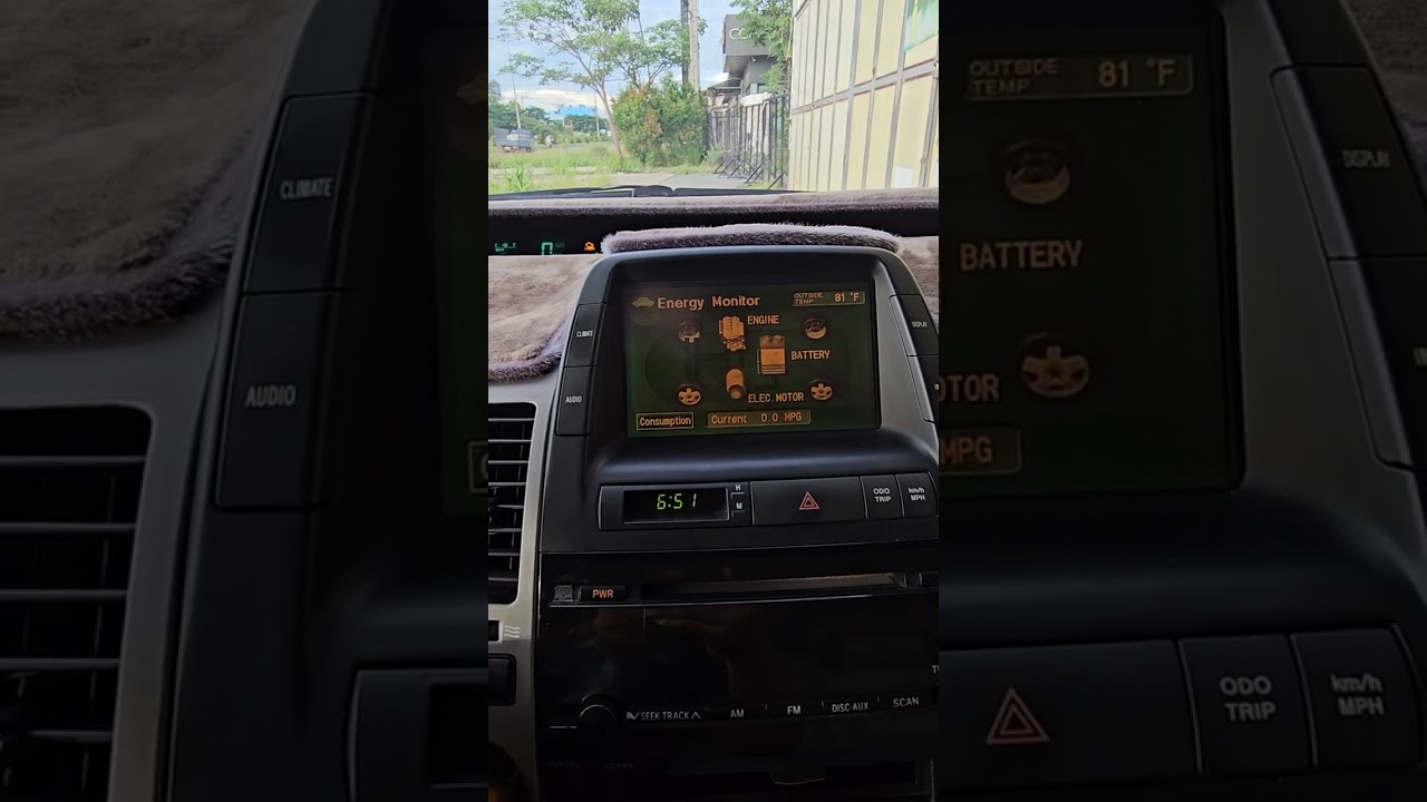 ✍️របៀបមើលអាគុយហាយប៊្រីត toyota prius 2004ដល់2009