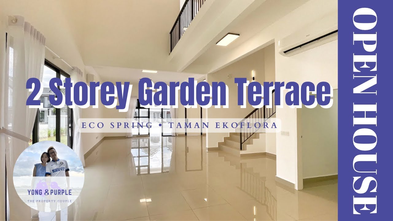 The Peony THEI&Agrave; 2 Storey Terrace at Eco Spring Taman Ekoflora  | Open House | Yong & Purple