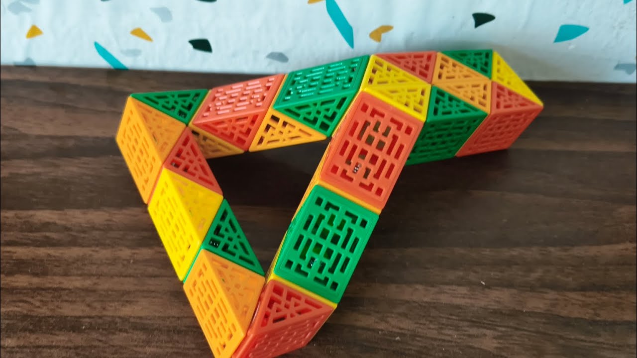 Snake cube me pattern .