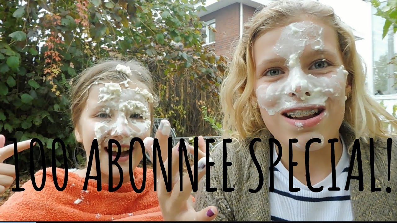 cupcake in gezicht gooien?! 100 ABONNEES SPECIAL!